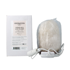 Aroma Vera Himalaya zoutlamp wit 2-3kg 1 Stuks