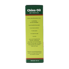 Natupharma China oil 30.00 Milliliter