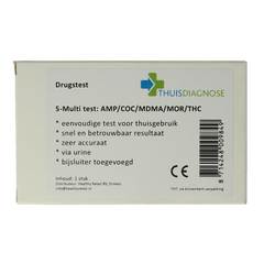 Thuis-diagnose Drugtest urine 5 soorten drugs 1 Stuks