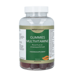 Natupharma Gummies multi vitamine roodfruit/sinaasappel 50.00 Gummies