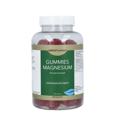 Natupharma Gummies magnesium kersensmaak 60 Gummies