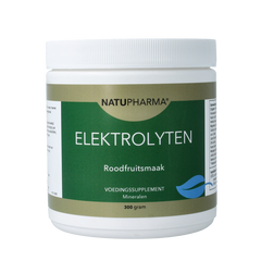 Natupharma Elektrolyten rood fruit 300 Gram