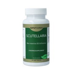 Natupharma Scutellaria vitamine B3 biotine 60.00 Capsules