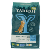 Yarrah Adult kattenvoer met vis en kip bio 800.00 Gram
