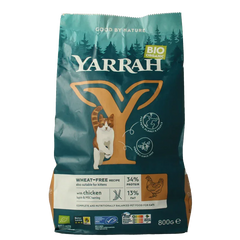 Yarrah Kattenvoer wheat-free bio 800 Gram