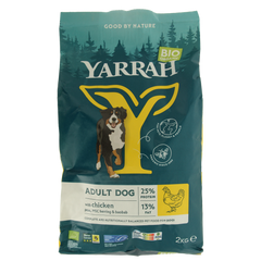 Yarrah Adult hondenvoer met kip bio MSC 2000.00 Gram
