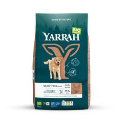 Yarrah Hondenvoer grainfree met kip bio 10.00 Kilogram