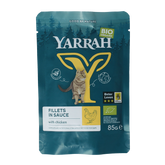 Yarrah Kat filets met kip in saus bio 85.00 Gram