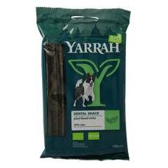 Yarrah Hond plant based dental sticks bio 180 Gram