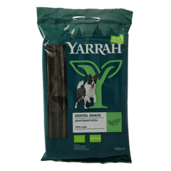 Yarrah Hond plant based dental sticks bio 180 Gram