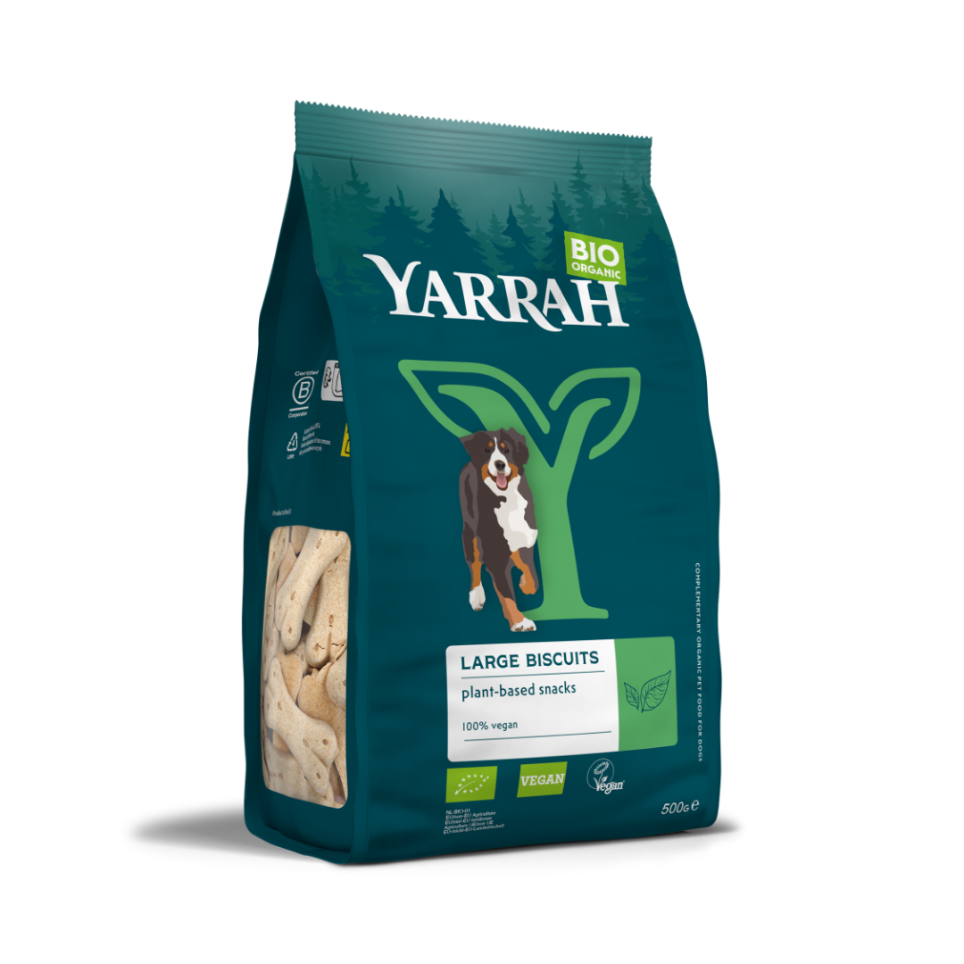 Yarrah Hondenkoekjes vegetarisch bio 500 Gram