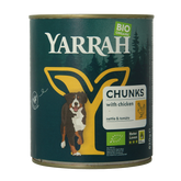 Yarrah Hond brokjes kip in saus bio 820 Gram
