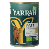 Yarrah Hond pate met kip bio 400 Gram