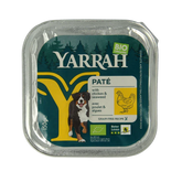 Yarrah Hondenvoer pate met kip bio 150 Gram