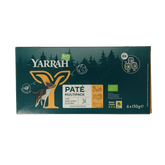 Yarrah Hondenvoer multipack pate kip rund kalkoen bio 150 Gram
