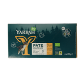 Yarrah Hondenvoer multipack pate kip rund kalkoen bio 150.00 Gram