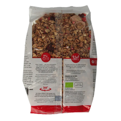 De Halm Muesli krokant bosvruchten bio 500 Gram