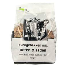De Halm Ovengebakken noten en zaden bio 400.00 Gram