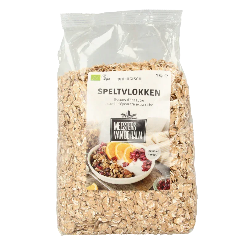 De Halm Speltvlokken bio 1 Kilogram