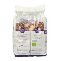 De Halm Granola choco/hazelnoot bio 450 Gram