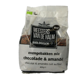 De Halm Ovengebakken mix chocolade en amandel bio 400 Gram