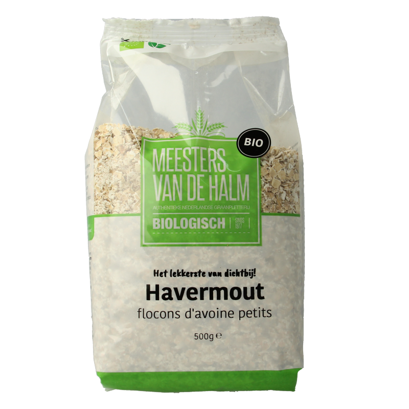 De Halm Havermout bio 500 Gram