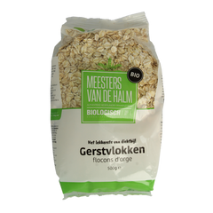 De Halm Gerstvlokken bio 500.00 Gram