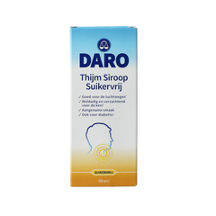 Daro Thijmsiroop suikervrij 200 Milliliter