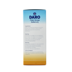Daro Thijmsiroop suikervrij 200 Milliliter