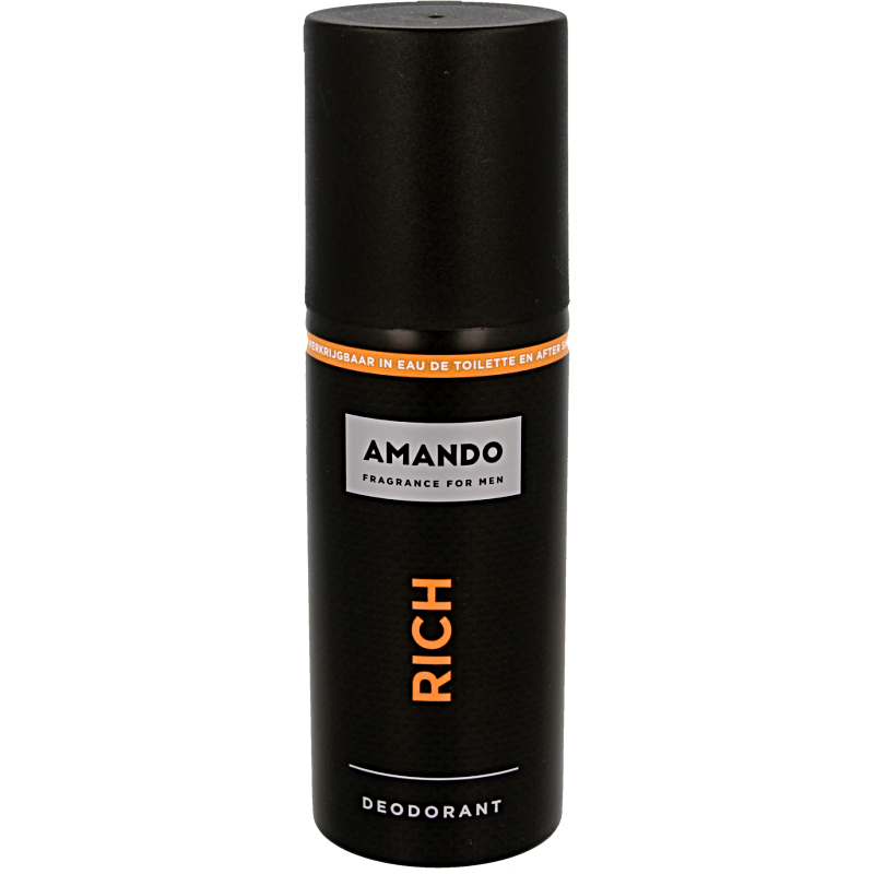 Amando Deodorant spray rich 150.00 Milliliter