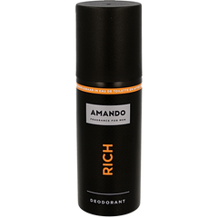 Amando Deodorant spray rich 150.00 Milliliter