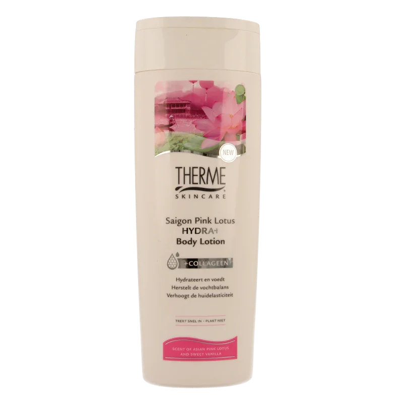 Therme Saigon pink lotus bodylotion hydra+ 250 Milliliter