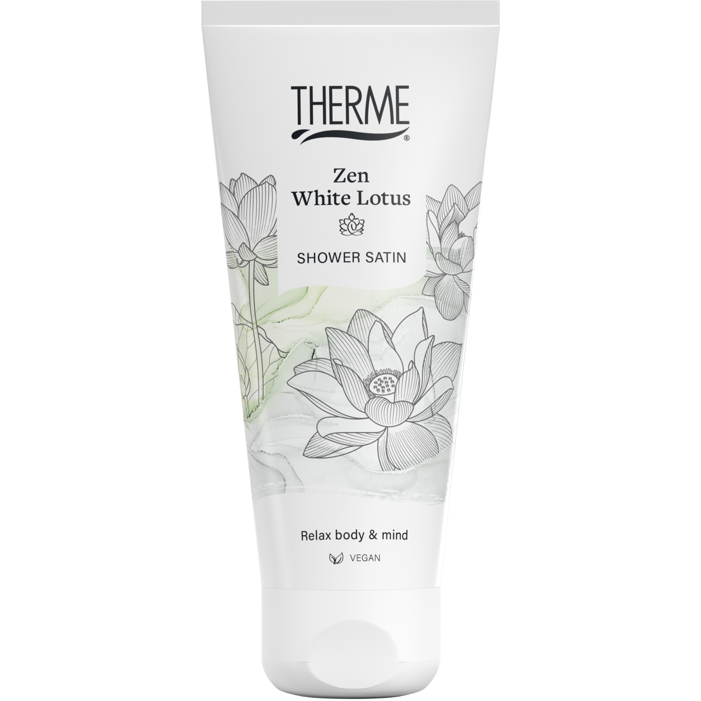 Therme Zen white lotus shower satin 200.00 Milliliter