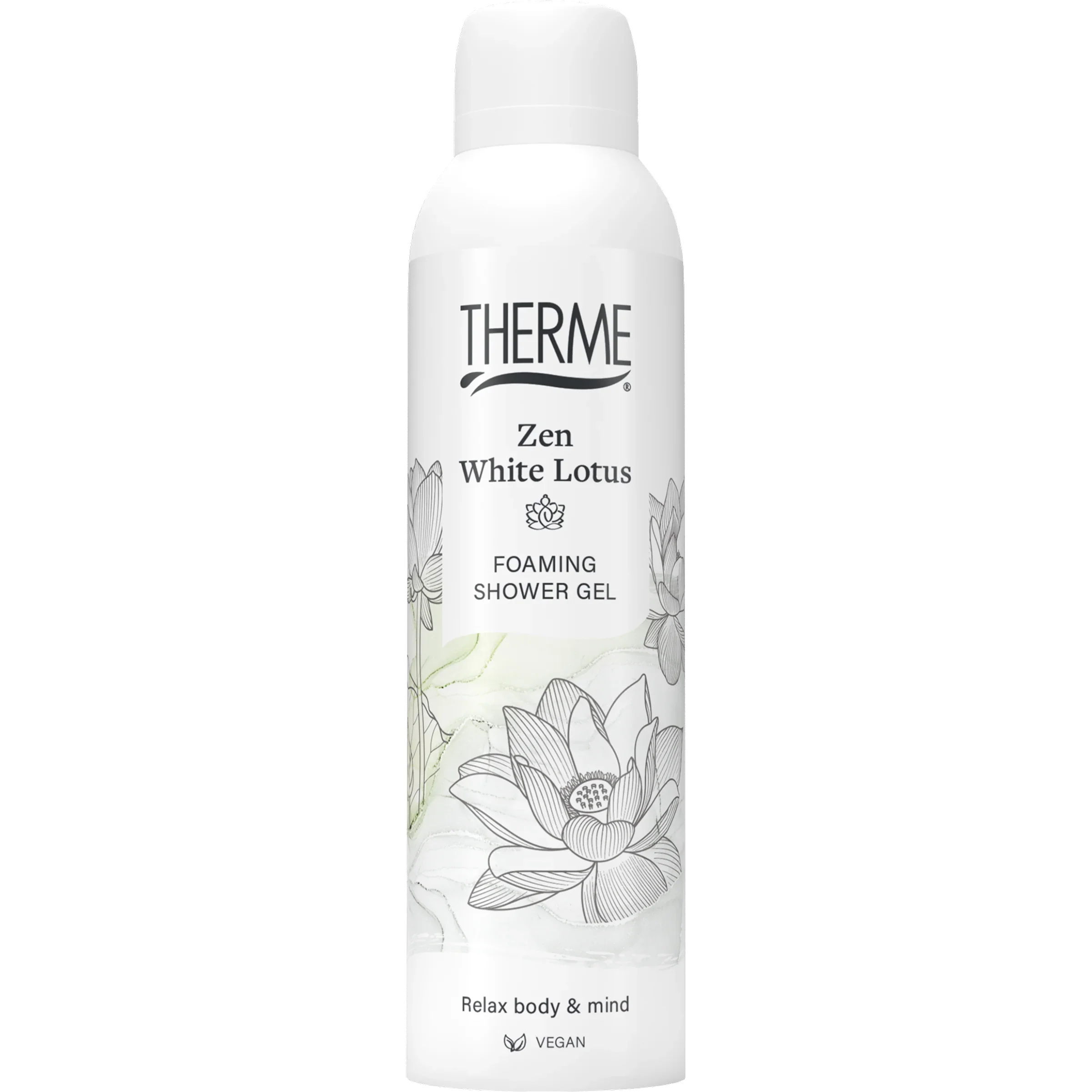 Therme Zen white lotus foaming showergel 200 Milliliter