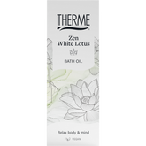 Therme Zen white lotus bath oil 100 Milliliter