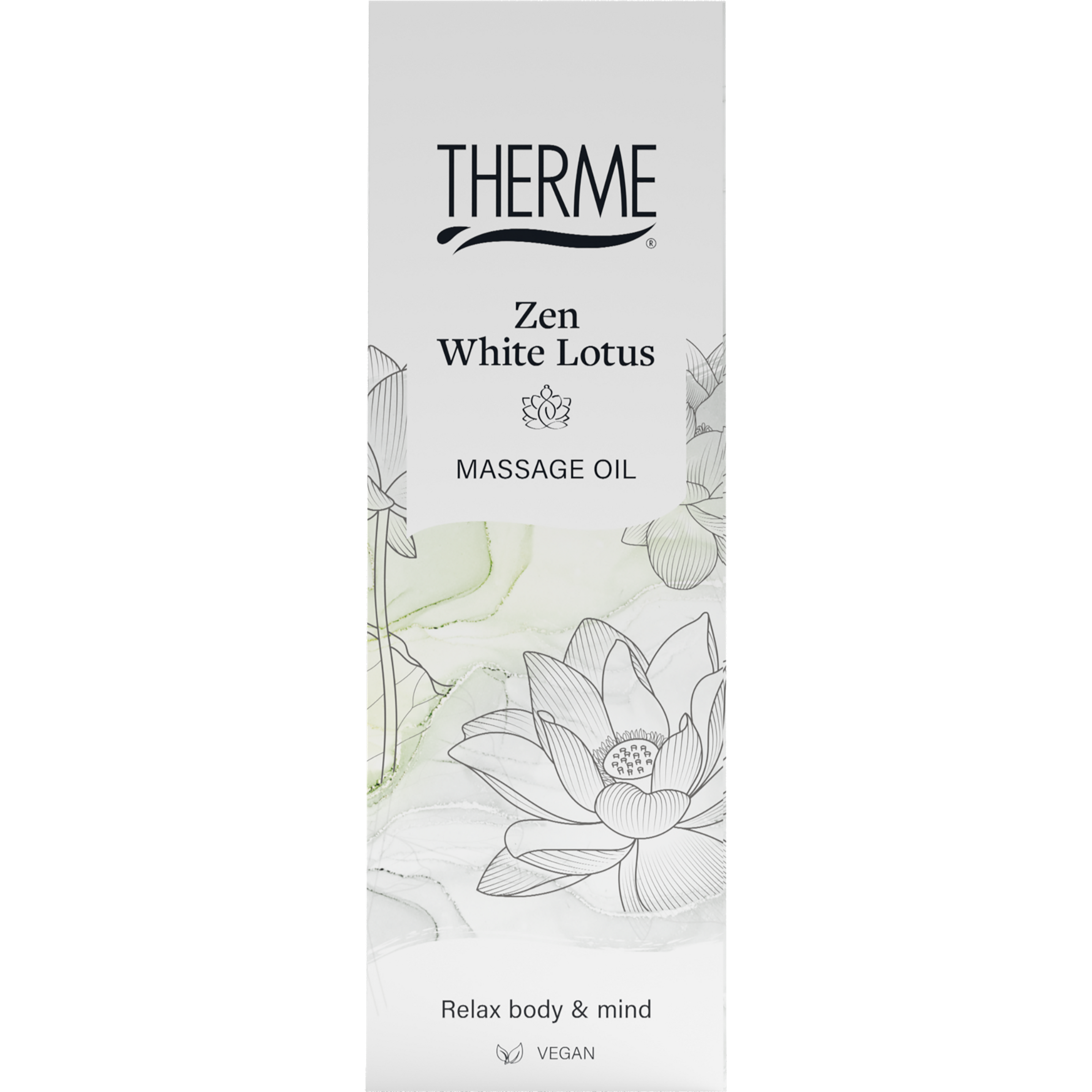 Therme Zen white lotus massage oil 125 Milliliter