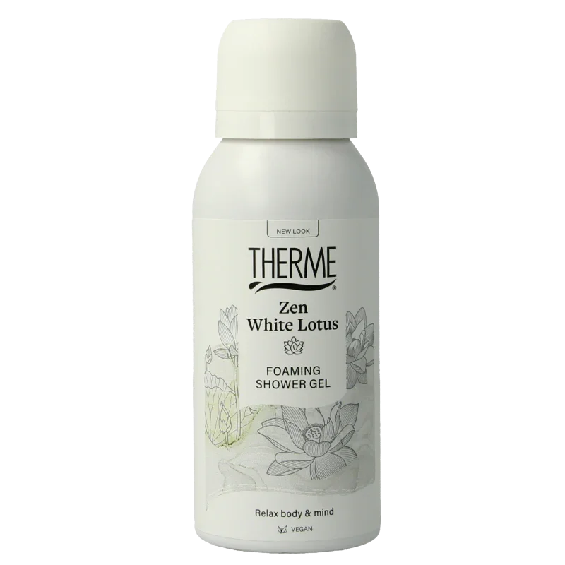 Therme Zen white lotus foam shower 50 Milliliter