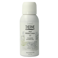 Therme Zen white lotus foam shower 50 Milliliter