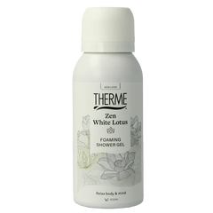 Therme Zen white lotus foam shower 50 Milliliter