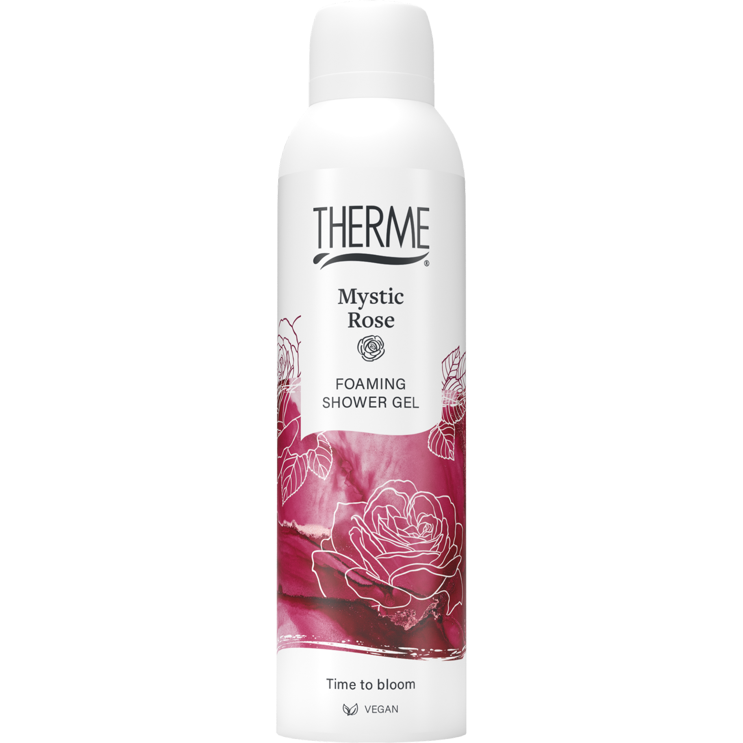 Therme Mystic rose foam showergel 200.00 Milliliter