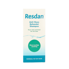 Resdan Shampoo normaal/vet haar 125.00 Milliliter