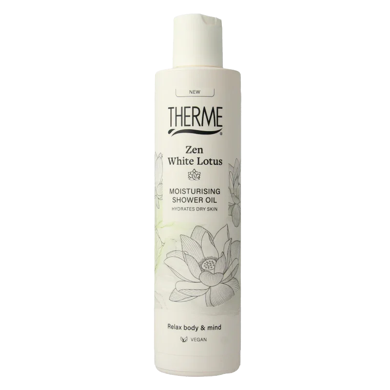 Therme Zen white lotus moisturising shower oil 250 Milliliter
