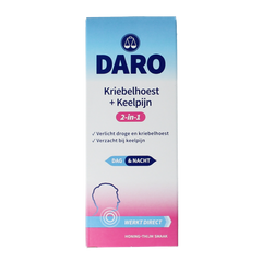 Daro 2 in 1 Kriebelhoest en keelpijn 150.00 Milliliter