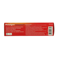 Midalgan 4 in 1 gel + 5% ibuprofen 100.00 Gram