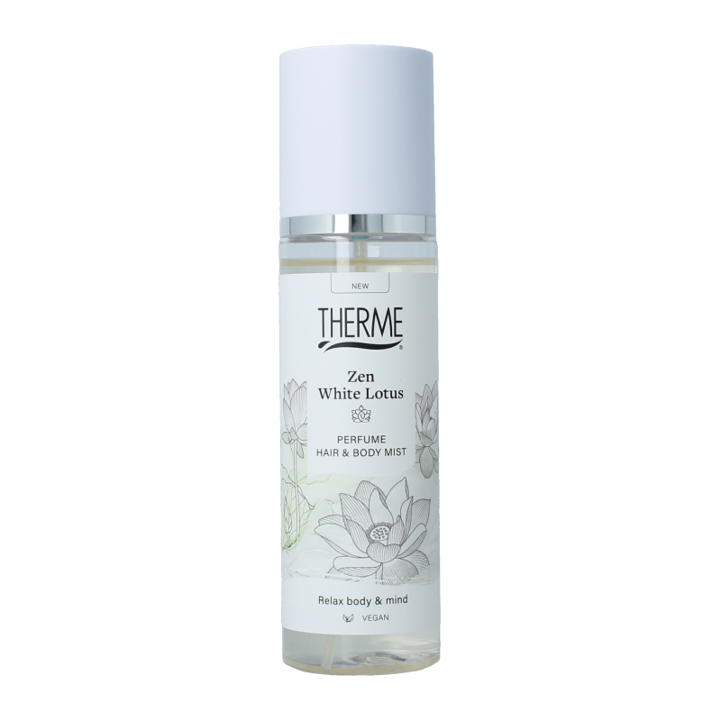 Therme Zen white lotus perfume hair & body mist 200 Milliliter