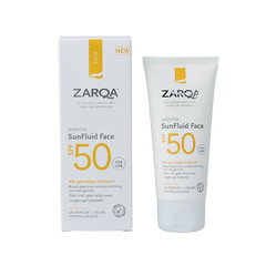 Zarqa Sunfluid SPF50 sensitive 50 Milliliter