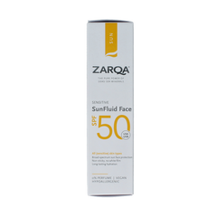 Zarqa Sunfluid SPF50 sensitive 50 Milliliter