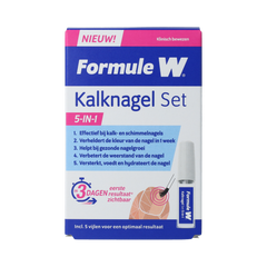 Formule W Kalknagel set 5-in-1 1.00 Set