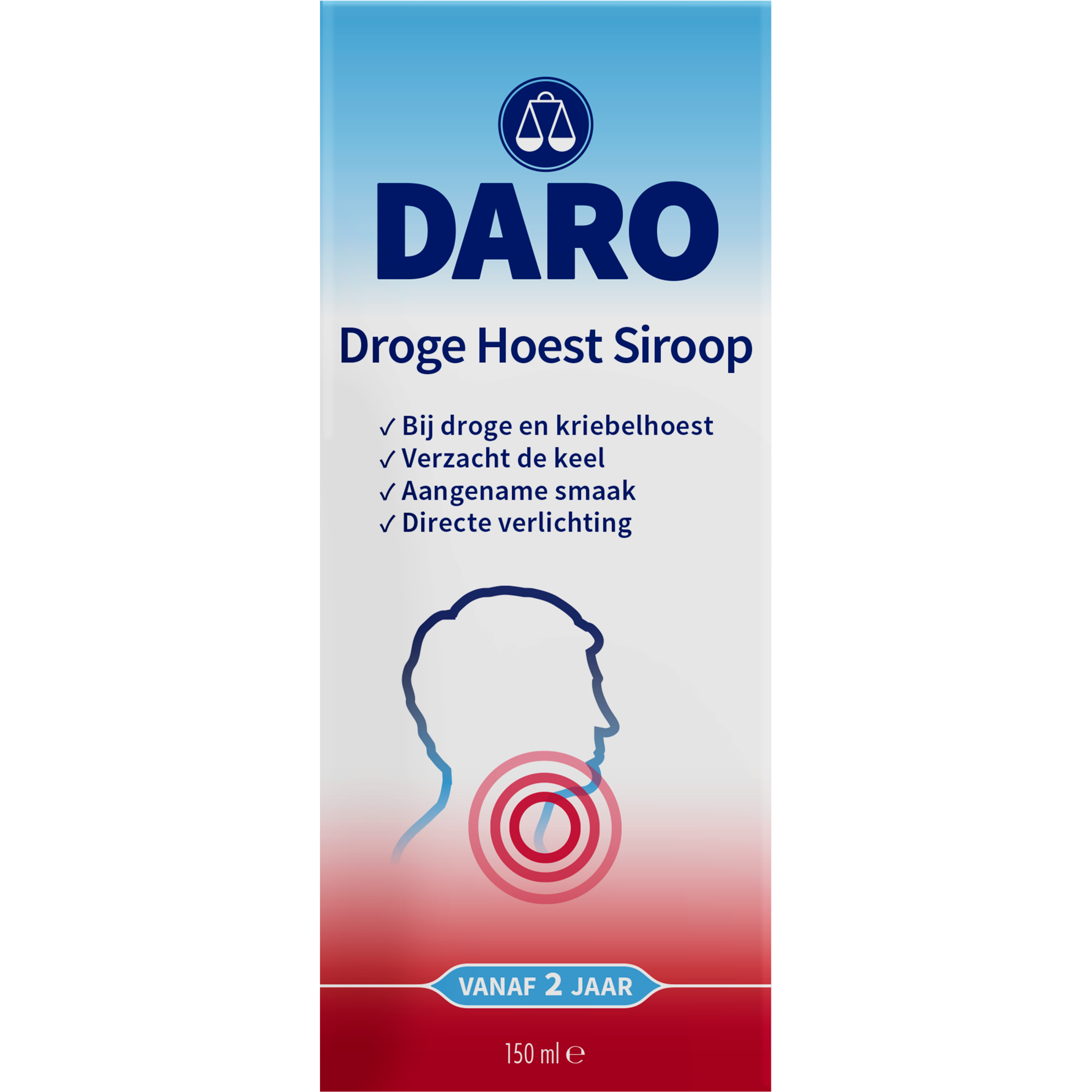 Daro Droge hoest siroop 150 Milliliter