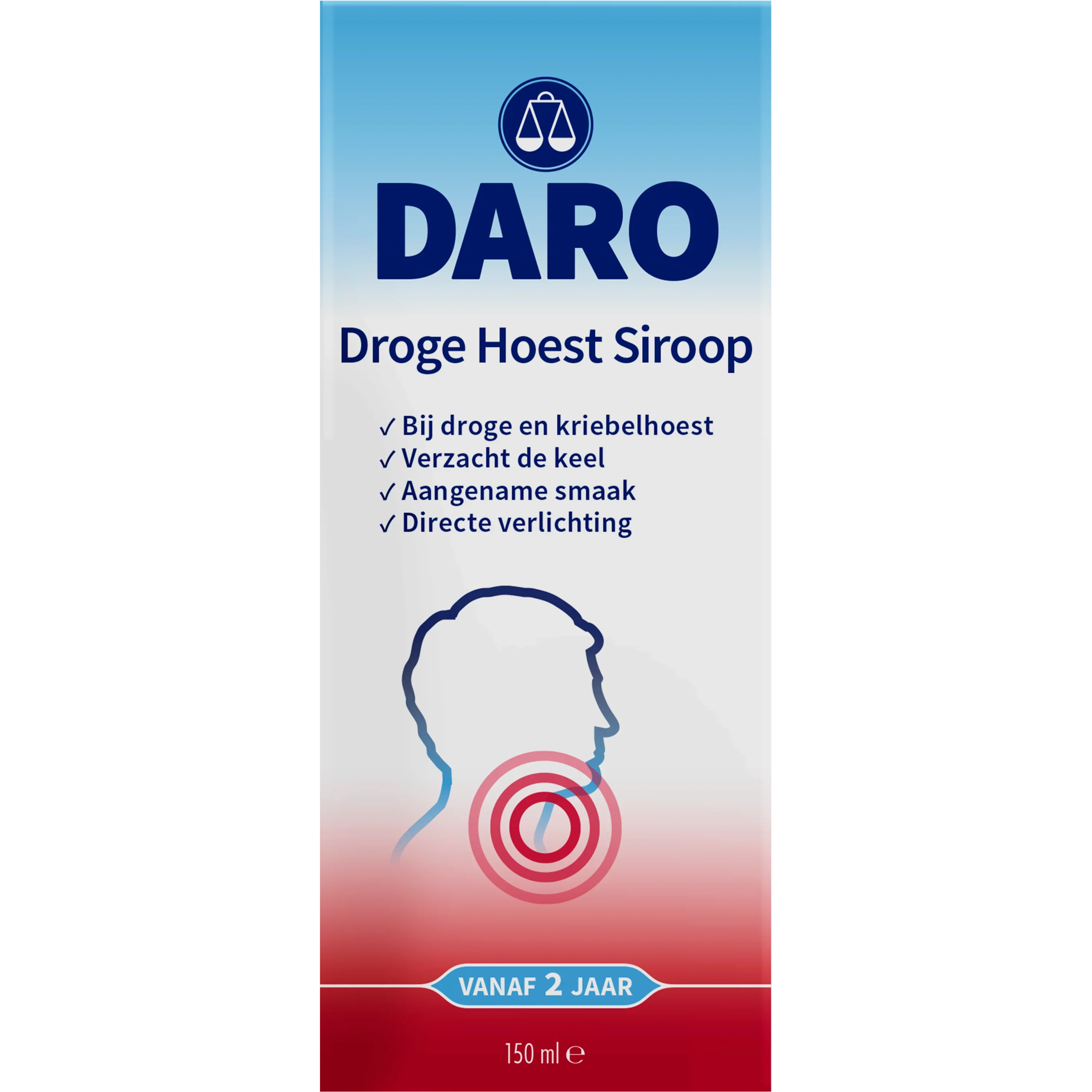 Daro Droge hoest siroop 150 Milliliter